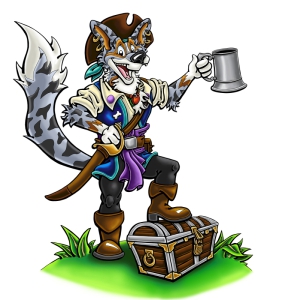 Laughing-Dawg-Mascot